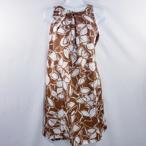 New York & Company Womens Dress‎ Silk Sleeveless Tr